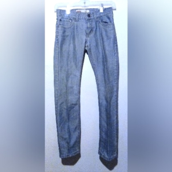 Levi's 511 Slim Size 10 reg W25"x L25" Light Wash Straight Leg Jeans - Picture 1 of 7